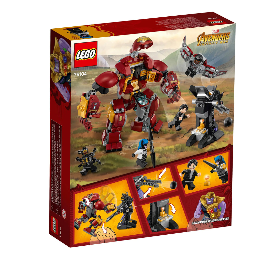 LEGO Marvel 76104 The Hulkbuster Smash-Up