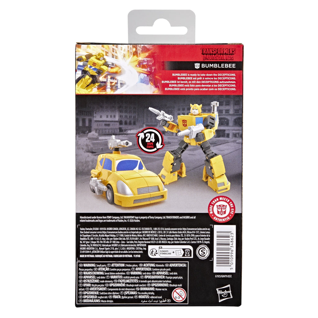 Transformers Studio Series Transformers: Devastation Deluxe Class Bumblebee